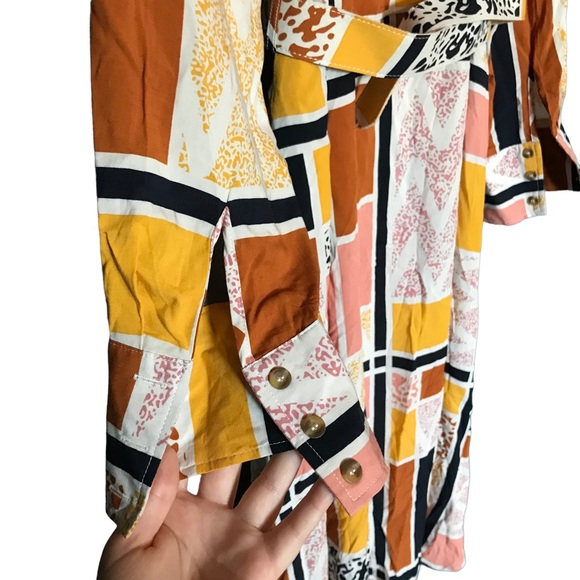 Anthropologie The Odells Nouveau Shirtdress NWT - Picture 8 of 16